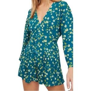 Free People Floral Romper